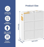 75i FRESH HEPA Filter Replacement Compatible with Alen BreatheSmart 75i Air Cleaner Purifier, Compare to Part B7-Fresh Fits B7-MP-Pet, True HEPA with Activated Carbon Filter, 1-Pack
