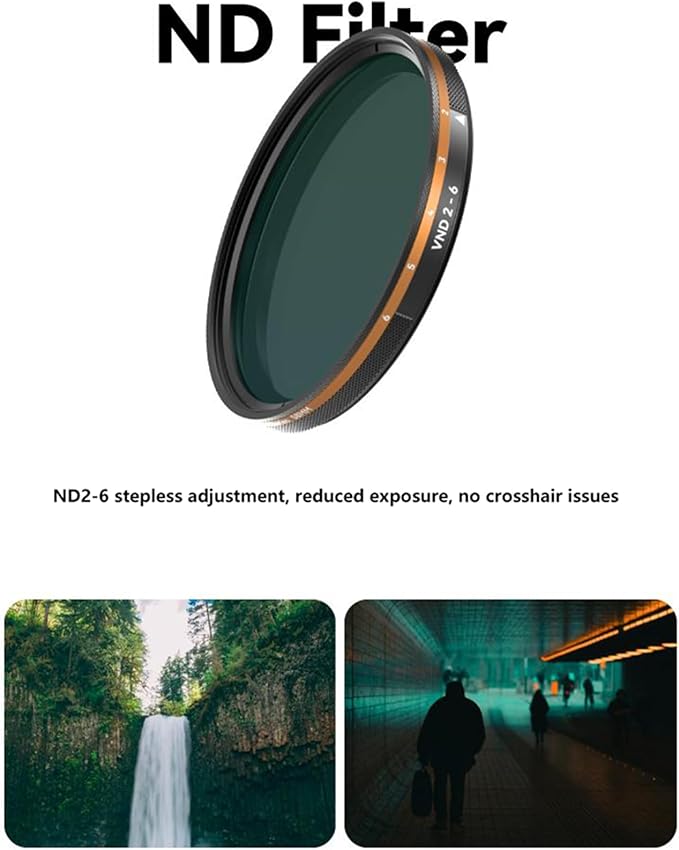 Fotorgear Camera Lens Filter,67mm Universal Phone Polarizer Filter Professional Photography for Camera Lens 67mm Clip On Filters CPL ND Black Mist Gold Streak for iPhone Xiaomi Huawei(Star Flare)