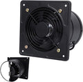 10 inch, High Speed Explosion-Proof Garage Ventilation Fan 6-10 Inch 220V Low Noise Metal Bathroom Exhaust Smoke Fan for Home Use, Greenhouse Easy to Store