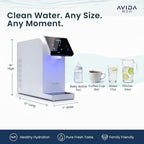 Bottleless Water Dispenser - Instant Hot and Cold Water Dispenser for Countertop W Full Installation Kit, Quiet Multi-Stage Filtration + UV Sterilization & Touchscreen Design, 2026 Ultra