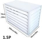 Pool pump covers for outside units, outdoor garbage can enclosures, aluminum outdoor garden air conditioner cover, sturdy and durable, noise-proof, suitable for gardens, balconies, walls ( Color : FOU