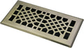 Bronze Color Floor Register Heavy Duty Walkable Steel Ease Adjust Air Vents 4X10 Inch Floor Vent Air Vents for Home