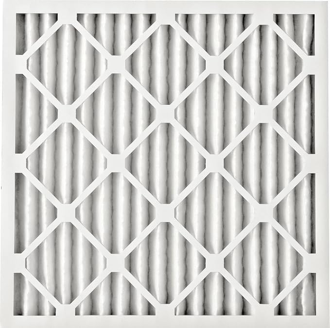 Nordic Pure 25x25x2 (Actual Size: 24 1/2 x 24 1/2 x 1 3/4) Pleated Air Filters MERV 13 Plus Carbon 3 Pack