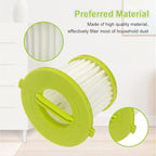 Replacement Filter Compatible with Ryobi ONE+ 18V Handheld Vacuum Models PCL700 PCL704 PCL705 Part # A32F05N A32HF00 Reusable Filter Set (4 Pack)