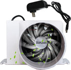 3 Inch Inline Fan 12V Tube Vent Fan Powerful 130Cfm in-line Duct Fan 20W Plastic Extractor Blower for Hydroponics Home Use Ventilation Tent (Color : NO Adjustable Speed, Size : 20w)