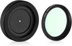Adjustable Iris Aperture Diaphragm M30 to M37 Iris Aperture Diaphragm Adapter Optical Diaphragm 1.5-26mm Lens Module Adapter Ring PVS-14 PSV14 Optics (Filter Protector Cover Set 1)