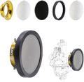 Carburetor Carb 40mm Velocity Stack Air Filter Cleaner Modified Trumpet with Sponge Filter Steel Mesh for VM22 PZ22 PD18J GX160 GX200 CT200U Shortest Suggest for Small Displacement (Gold,40mm)
