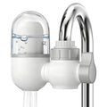 Sinks-Mounted faucetfilterefficientwaterpurificationsystemeffectivelyremovesunpleasantchlorineodorand impurities, suitablefor15/16 13/15 inch and 3/4 inch Kitchen (White)