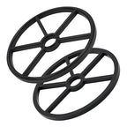2PCS High Rings Filter Valves Systems Maintenance Sealing Rubber Texture for Water Supply Pool Filter Multiport Valves Seal