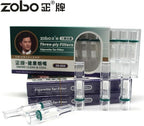 ZOBO Disposable Cigarette Filters Three-Layer Microporous Multi-Filtering to Reduce Tar and Smoke Stains (120 Per Pack) Elegant and Stylish Design, Suitable for Regular and King Size of Cigarettes
