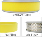 GX630R Air Filter 17210-Z6L-010 Kit Fit For Hnoda Engine Generator Lawn Mower GX630 GX660 GX690 Engine EB10000 Generator
