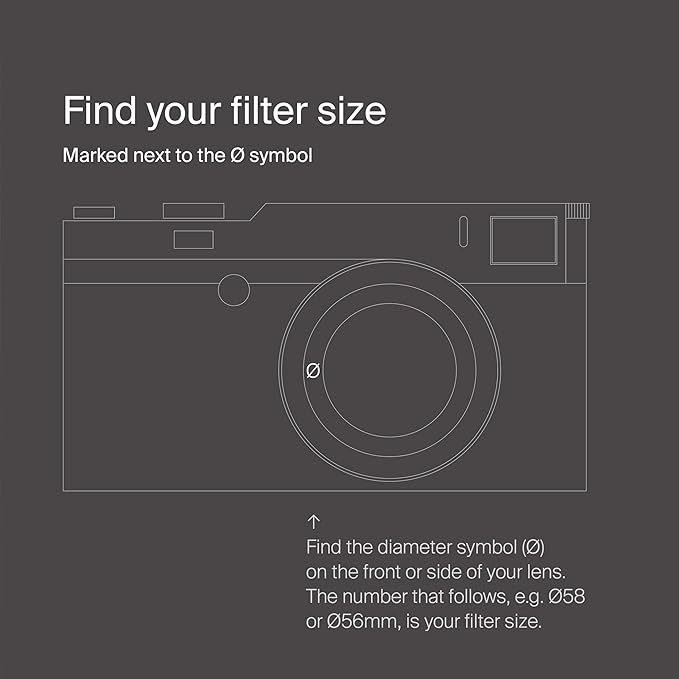 Urth 72mm Metal Lens Filter Caps - Durable Protective Cover for Camera Lens Filters with Precision Fit
