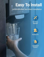 ADQ747935 Water Filter Replacement for LG LT1000P/PC/PCS ADQ74793501 ADQ74793502 MDJ64844601 LMXS28626S LRFLC2706S LFXS26973S LT-1000PC LFXC22526S LHFS28XBS LHFS28XBS Water Filter | 4pack | Cobectal