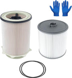 6.7L Cummins Fuel Filter Water Separator set for 2019 2020 2021 2022 2023 2024 Ram Turbo Diesel Engines 68157291AA and 68436631AA