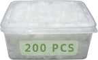 XMALL Disposable Residue Filtering Bag 200 PCS，Suitable For Collecting Garbage And Debris From Kitchen Sinks And Bathroom Drains To Prevent Blockages In Waterways.