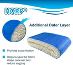 HQRP 3-Pack Filter Compatible with Walgreens 890-WGN 890WGN LEV320 HF212-UL Cool Mist Humidifiers, W889-WGN Replacement, with Blue Layer