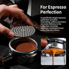 watchget 58.35mm Espresso Puck Screen Reusable Mesh Coffee Filter 0.8mm Thickness Puck Screen Stainless Steel Lower Shower Screen for 58mm Protafilter Basket