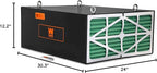 WEN 3417 3-Speed Remote-Controlled Industrial-Strength Air Filtration System (556/702/1044 CFM)