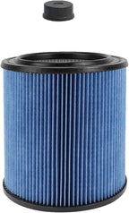MZY LLC 17907 Cartridge Filter for Craftsman Shop Vac 5 to 20 Gallon, 3-Layer Pleated Fine Dust Filter Fits for Craftsman 17907 9-17907 Wet Dry Vacuum
