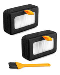 2PCS Air Filter Fit for Bambu Lab X1C X1 P1S 3D Printers, with Brush