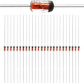 Chanzon 1N4148 Small Signal Fast Switching Diodes High-Speed Axial 200mA 100V DO-35 (DO-204AH) IN4148 Silicon Diodes (Pack of 100 Pieces)