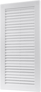 Vent Systems 4" x 11" Inch (Opening Dimensions) - Pack of 2 - Plastic White Soffit Vent Cover - Flat Rectangular Air Vent Grille - Air Vent Deflector - HVAC 6" x 12" Inch (Overall Dimensions)
