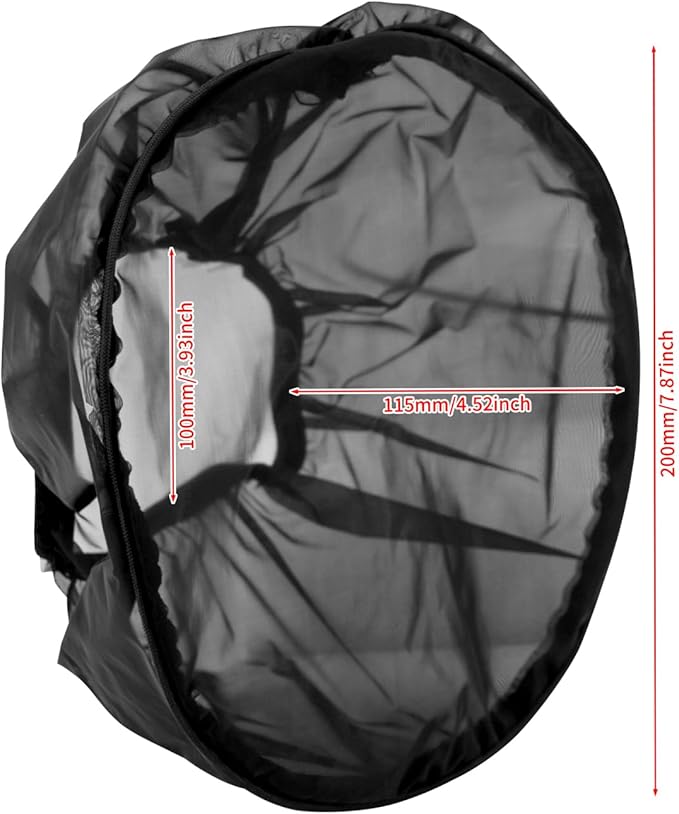 Air Filter Cover Motorcycle Waterproof Air Cleaner Rain Sock Dustproof Protective Air Intake Cover Fit for Harley Dyna Sportster Softail Touring Models
