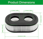 10 Pack 593260 Lawn Mower Air Filter 798452 334404 Replacement, Fit for Most 500 500ex 550ex 625e 675ex 675exi 725exi Series Engines Models, Compatible with Troy Bilt TB110 TB200 TB230 Lawnmower.
