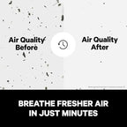 PuroAir 400 Replacement Filter - HEPA Filters up to 99.9% of Smoke, Pollen, Dust and Common Household Pollutants - HEPA Air Filter Replacement for PuroAir 400 Air Purifier (4 Pack)