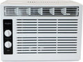 Whirlpool 5,000 BTU 115V Window Air Conditioner & Dehumidifier with Mechanical Controls, Window AC Unit for Apartment, Dorm Room, & Small Rooms up to 150 Square Feet in White