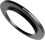 46-62mm Metal Step-Up Ring Adapter Compatible with Mirrorless Cameras DSLR Lens, UV CPL ND Filter Thread Converter, Black