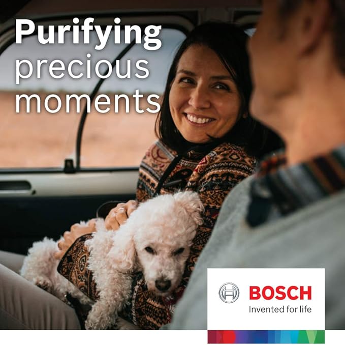 BOSCH 6033C HEPA Cabin Air Filter - Compatible with Select Dodge Dart; Pontiac Vibe; Toyota Tacoma