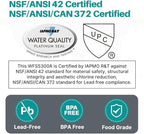 ICEPURE WFC5300A Under Sink Water Filter system, 3 Years or 22000 Gallons Ultra High Life, Replacement for ICEPURE WFS5300A Under Sink Water Filtration System, Removes Heavy Metals,Chlorine