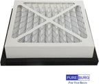 PUREBURG Replacement Filter Compatible with Zephyr VGF Series 14x14x3 Whole Home Return Air Grille Filter,2-Pack Merv13 Air Clean Dust