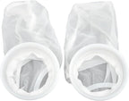 2Pcs Rain Water Filter, 8 Inch IBC Lid Filter, Nylon IBC Tote Cover, Stretchy Reusable Tote Lid for Mounting on Container Rainwater Tank