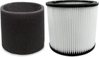 GOTOTOP Replacement Filter Foam Sleeve, High Efficiency Particulate Air Filter for 90350 90304 90333, with PET Paper and Iron Mesh