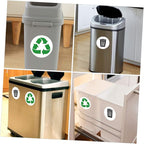 Waste Sorting Labels for Garbage Bin PVC Sticker Decals for Kitchen Recycling Trash Can