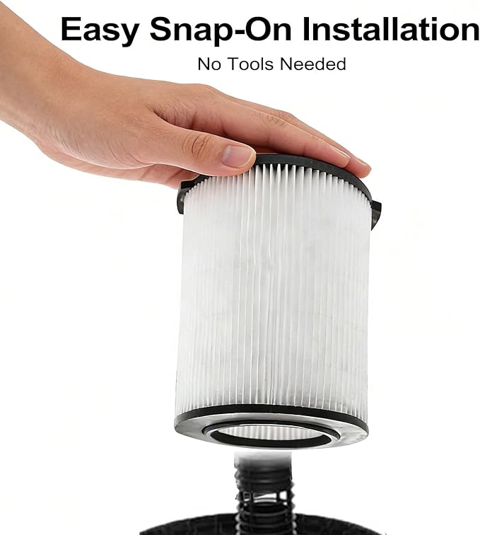 VF4000 Replacement Filter for RIGID 72947 5-20 Gallon Wet/Dry Vacuums & Husky 6-9 gallon Vacuum, Replacement VF4000 Filter