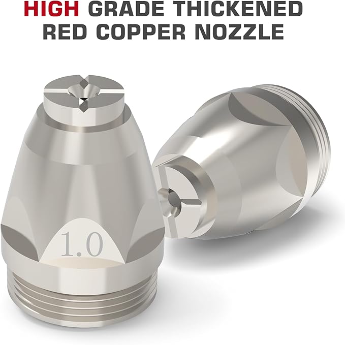 ARCCAPTAIN AG-60 Plasma Cutter Torch Consumables, 50Pcs .040'' SG-55 AG-60 WSD-60 Plasma Cutter Torch Accessories for CUT55 PRO, CUT55 PROLUX, CUT 55PILOTARC,CUT 55PIL0T, CUT 60HF, CUT 60HF PRO