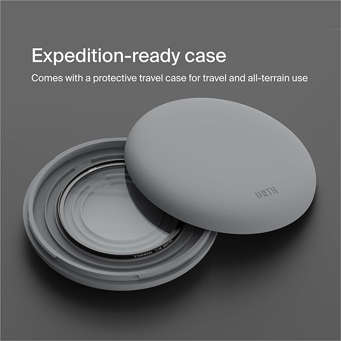 Urth 39mm Magnetic Ethereal White Mist ⅛ Diffusion Lens Filter (Plus) — Cinematic Effect, 20-Layer Nano-Coated Light Dispersing Particles