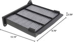 BOSCH C3948WS Activated Charcoal Workshop Cabin Air Filter - Compatible with Select Mitsubishi Lancer, Outlander