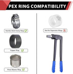 200 PCS EFIELD Pex Barb Crimp Brass Fittings 1/2 inch x 1/2 inch NPT Male Adapters, ASTM F1807,(PEX1807017-200PCS)