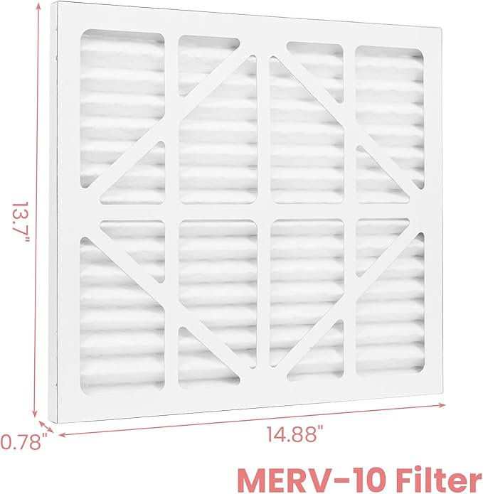 Abestorm MERV-10 Filter Replacement Set Replacement Filters for Filterair HEPA 550 Air Scrubber (2Pack)