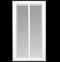12" X 24 Steel Return Air Filter Grille for 1" Filter - Removable Face/Door - HVAC Duct Cover - Flat Stamped Face - White [Outer Dimensions: 14.5 X 25.75]