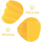 10pcs Crab Sponges for Reptiles Fine Hole Aquarium Sponges for Humidity Control Suitable for Freshwater Seawater Fish Tanks Absorbent Reusable Media Pads