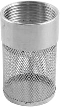 Dia Hose Inlet Suction Strainer Filter, Stainless Steel Water Pump Filter for Garden Irrigation, High Pressure Water Pump, Sprayer & Plumbing Systems (43.5mm)