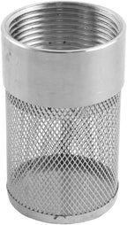 Dia Hose Inlet Suction Strainer Filter, Stainless Steel Water Pump Filter for Garden Irrigation, High Pressure Water Pump, Sprayer & Plumbing Systems (43.5mm)