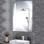 LED Bathroom Mirror with Demister Pad and Touch Switch (50x70)