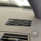 Carbon Fiber Interior Full compatible with BMW X5 2 pieces of mist elimination air vents on both sides-1