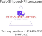 Fast-Shipped-Filters 7 Pack Replacement Filter Pads Compatible with MicroPower Guard One Hour Air Cleaner Refill Blue (7, Blue, 20x42)